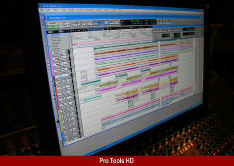 Pro Tools HD 32 tracks in and 32 tracks out Wav View